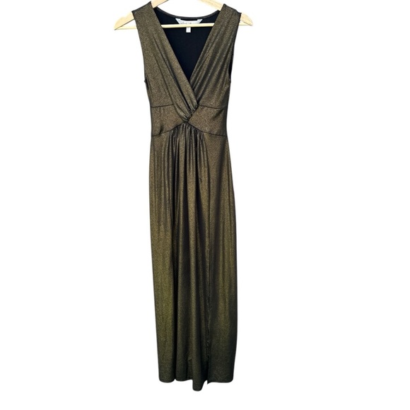 Marilyn Monroe Dresses & Skirts - Elegant Black and Gold Women's Dress